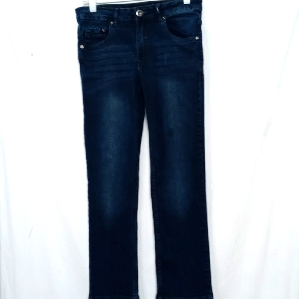 Truth Substance dark wash skinny leg mid rise 12